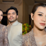 Aaliyah Massaid Cantik Berkebaya di Pernikahan Al Ghazali-Alyssa