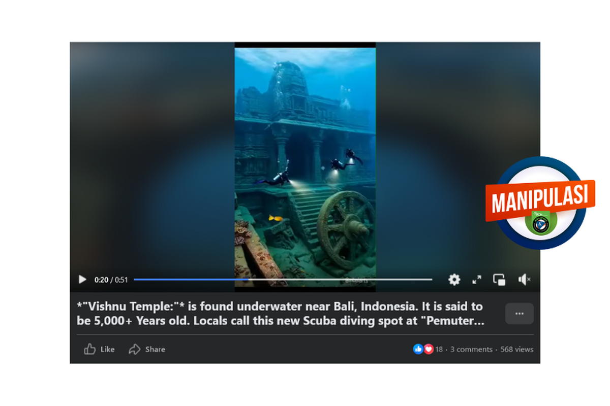 Candi Wisnu Bali: Rekayasa AI atau Penemuan Asli?