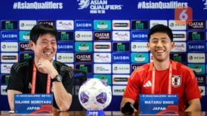 Endo: Jepang Tim Terkuat, Psywar Jelang Hadapi Indonesia