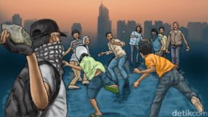 Tragedi Tawuran Jatinegara: Remaja Tewas, Luka Bacok Parah