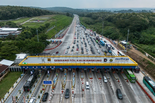 H-5 Lebaran 2026: Hampir 1 Juta Kendaraan Tinggalkan Jabotabek
