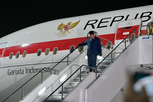 Presiden Prabowo Tiba di Tokyo, Dijadwalkan Bertemu Kaisar dan Perdana Menteri Jepang